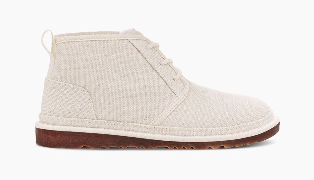 Ugg Chukka Boots Canada - Ugg Men's Neumel Natural Beige